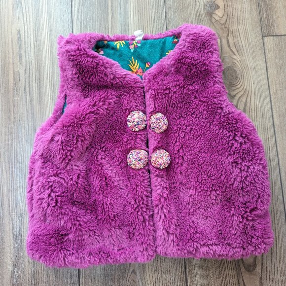 Matilda Jane Furry Vest - Picture 1 of 3